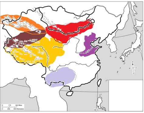 China - Landforms Quiz