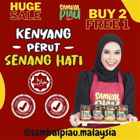 SAMBAL PIAU VIRAL TIK TOK MS FAZZY Shopee Malaysia