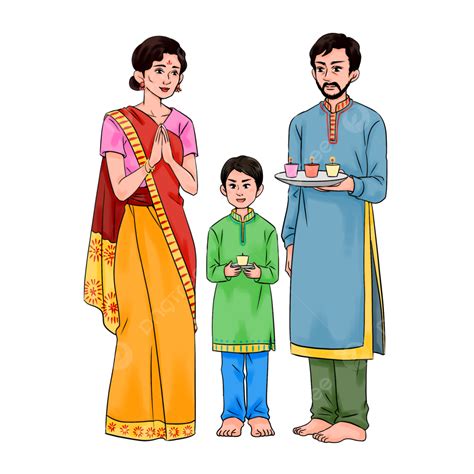 Traditional Indian Family