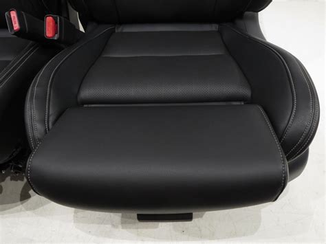 Replacement Nissan Maxima Black Leather Oem Front Seats 2016 2017 2018 ...