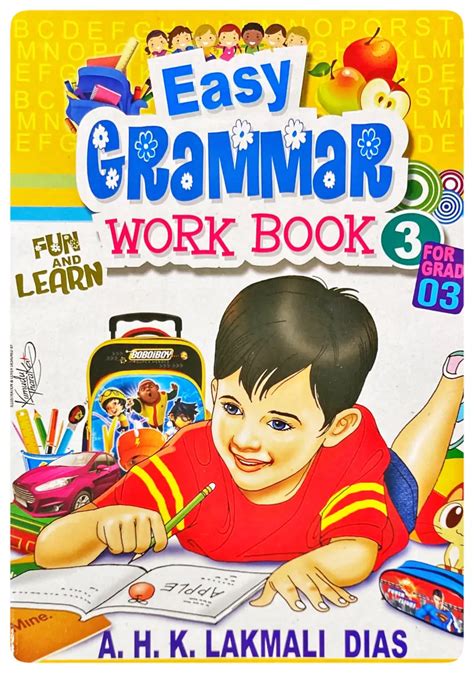 Easy Grammar Work Book 3 පත පච Poth Pancha