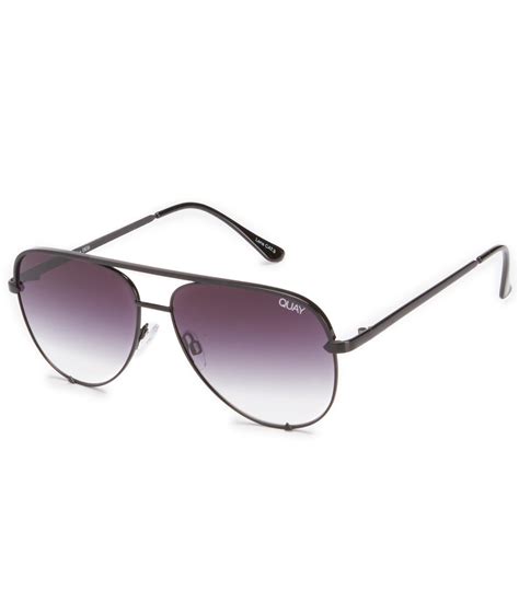 Quay Australia Unisex High Key Mini Mirrored Aviator Sunglasses Dillards