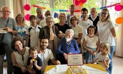 Busnago In Festa Per I 100 Anni Di Nonna Gaetana Prima Monza