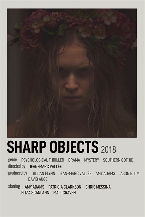 Sharp Objects | Psychological thrillers, Sharp objects, Southern gothic