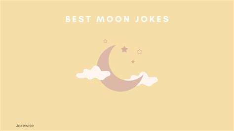 100 Funny Moon Jokes That Will Make You Laugh - Jokewise