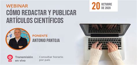 UNEATLANTICO organiza el webinar Cómo redactar y publicar artículos