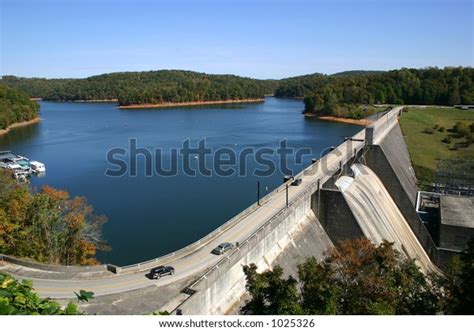 Norris Dam Hydroelectric Dam Located East Stock Photo 1025326