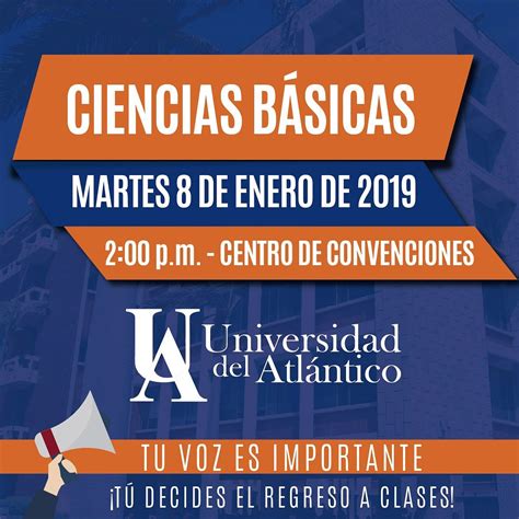 Universidad del Atlántico on Twitter Tu voz es importante Participa