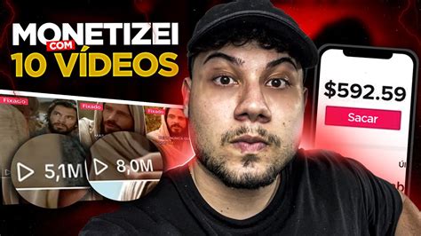 Monetizei Tiktok Dark Em Dias Copiando Os Gringos Sem Aparecer S