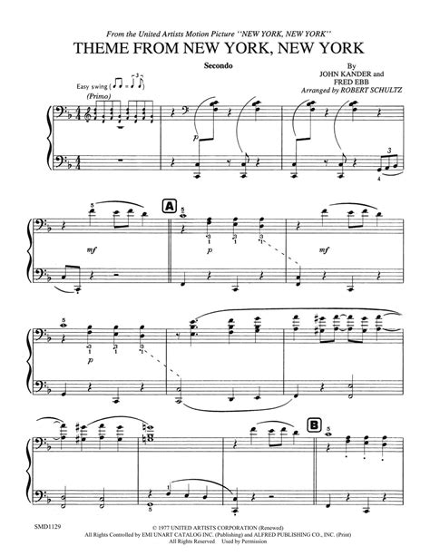 Vernon Duke Autumn In New York Sheet Music Notes Chords Download