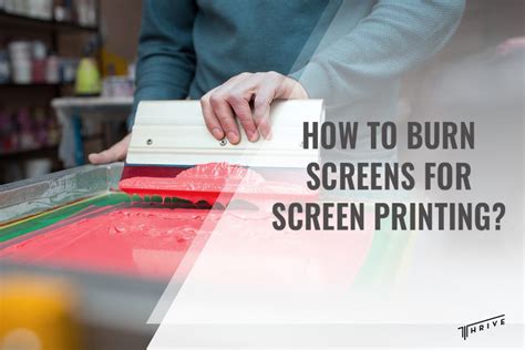 How to Burn Screens for Screen Printing: Flawless Screens