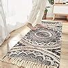 Amazon Seavish Tufted Cotton Rug X Black Mandala Boho Rug