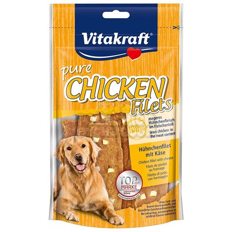 Friandises Pour Chien Vitakraft Filets De Poulet Au Fromage