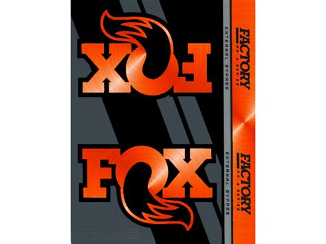 Fox Racing Shox Stickers