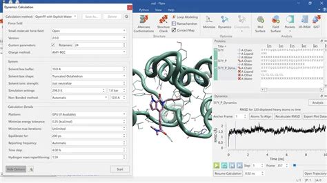 Molecular Dynamics Simulation Software Flare Cresset