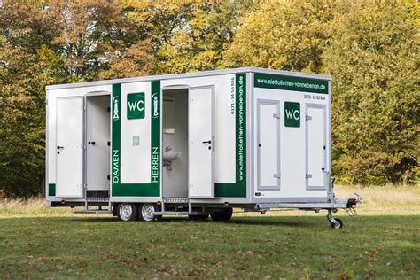 Toilettenwagen XL Miettoiletten Event Toiletten Mobile Toiletten