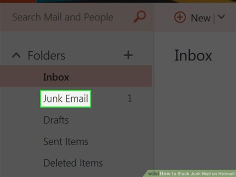 How To Block Junk Mail On Hotmail Steps With Pictures