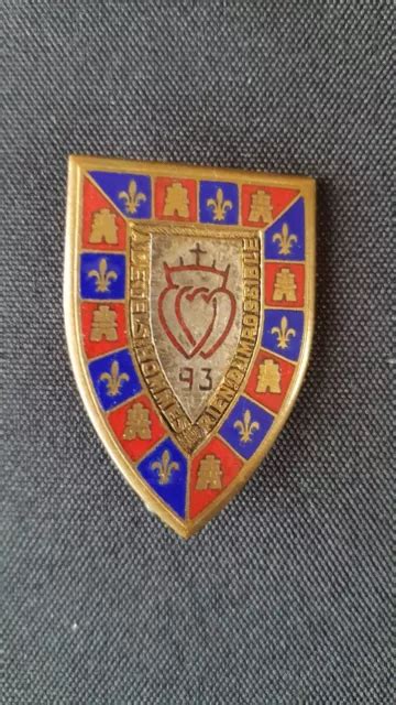 Insigne Eme Regiment D Infanterie Blason De La Vendee Drago Paris