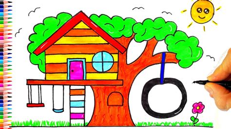 A A Ev Izimi A A Ev Nas L Izilir How To Draw A Tree House