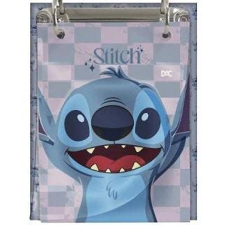 Mini Caderno Argolado Stitch Vertical Dac Shopee Brasil