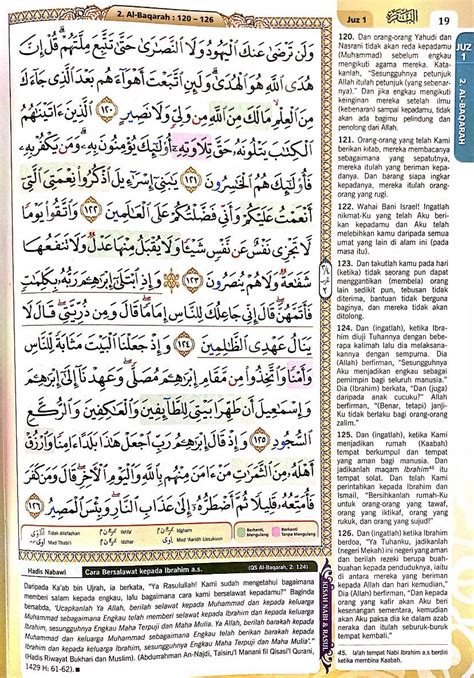 Al Quran Multazam Perjuzuk Waqaf Ibtida Biru Cair