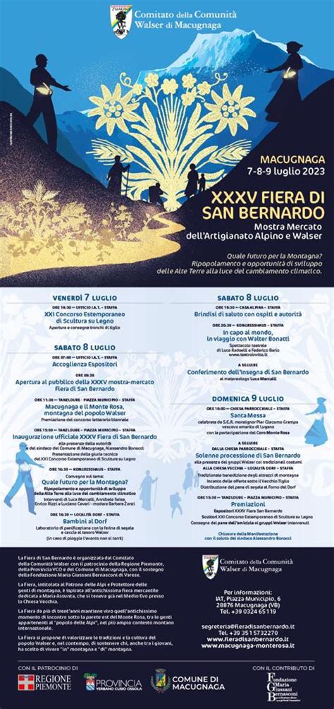 Fiera Di San Bernardo 2023 Appuntamento A Macugnaga Monte Rosa