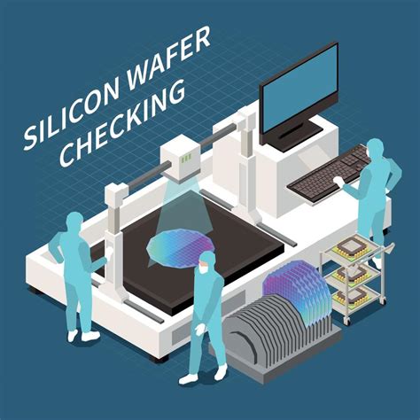 Semiconductor Production Composition Vector Art At Vecteezy