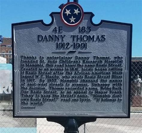 Danny Thomas Historical Marker