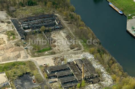 Luftaufnahme F Rstenwalde Spree Ruine Der Geb Ude Und Hallen