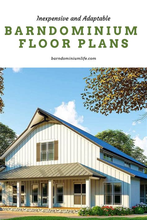 5 More Inexpensive and Adaptable Barndominium Floor Plans