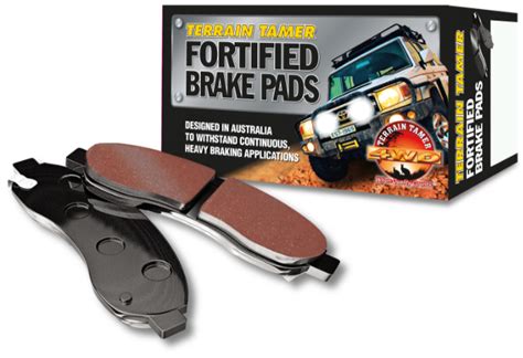 Wd Fortified Brake Pads Rated Terrain Tamer