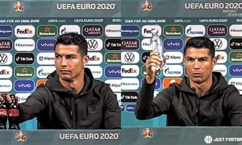 Video Cristiano Ronaldo Contro La Coca Cola Bevete Acqua