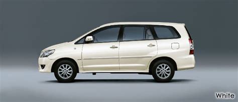 2014 Toyota Innova Side View White