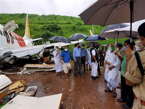 Day After Aftermath Of Dubai Kerala Air India Express Flight Crash In