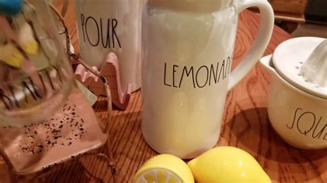 Rae Dunn Haul Lemonade Youtube