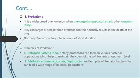 Microbial Interaction Ppt Microbial Interaction And Their Types