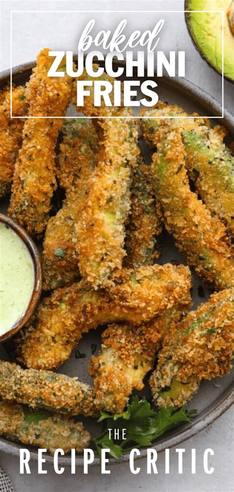 Crispy Garlic Baked Avocado Fries The Recipe Critic