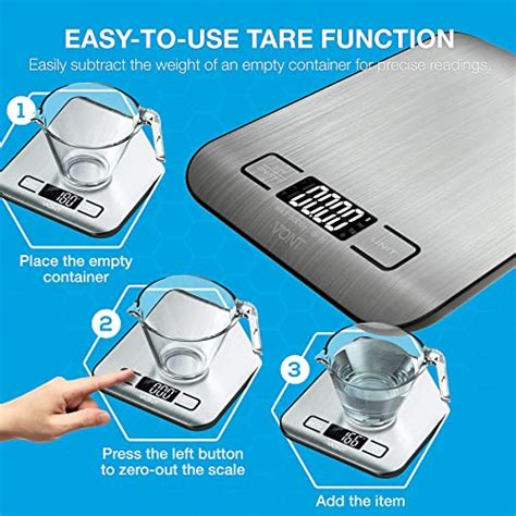 Review Of Vont Kitchen Scale Food Scale Digital Mechanical Scale