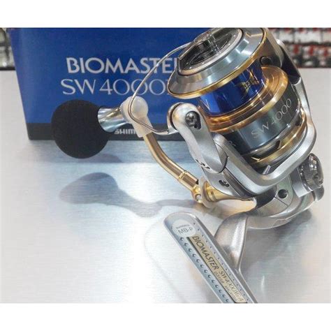 Jual Reel Spinning SHIMANO BIOMASTER SW 4000XG Garansi Resmi Shopee