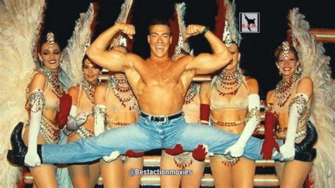 Jean Claude Van Damme Awesome Splits Jeanclaudevandamme YouTube