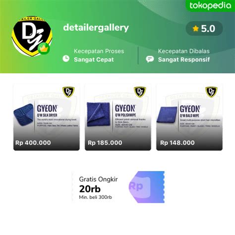 toko detailer gallery  produk lengkap harga terbaik tokopedia