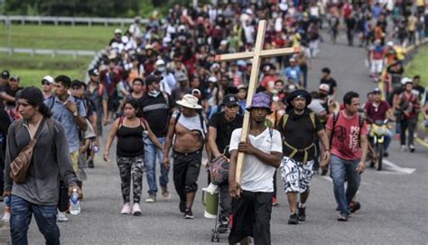 Nueva Caravana Migrante De Mil Personas Avanza Por El Sur De M Xico