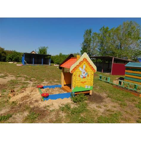 Игровые детские площадки, Уютный дворик, Купить Домик №13 "Домик зайца ...