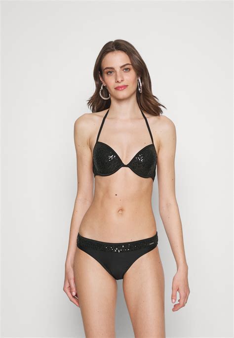 Bruno Banani Push Up Bikini Bikini Black Schwarz Zalando Ch