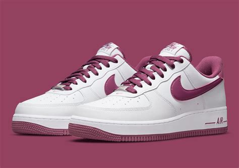 Nike Air Force 1 Whitelight Bordeaux Dh7561 101