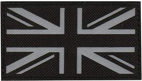 Toppatch Union Jack Reflective Ir Tactical Patch Britain Uk National