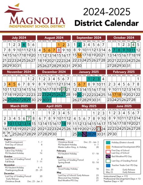 Magnolia Isd Calendar 2025 2025 26 Jyoti Mariana