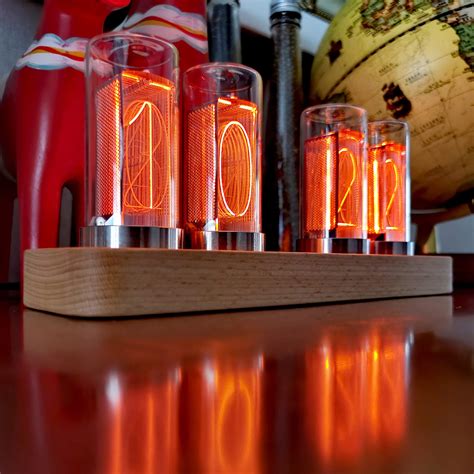 Buy EUNEWR Nixie Tubes Clock Glow Time Digital Tube Clock 20 Modes