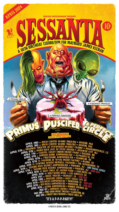 Puscifer A Perfect Circle Primus Announce New And Final Additions