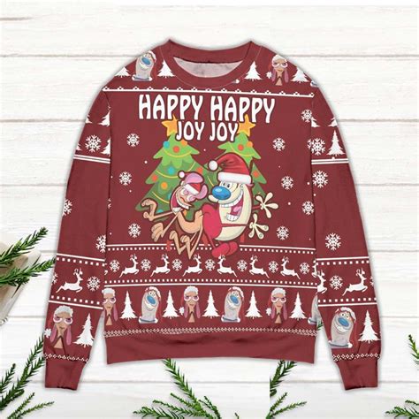 The Ren & Stimpy Show Christmas Sweater - Nouvette